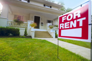 Home For Rent Sign